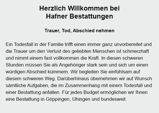 Bestattungsinstitut aus Nürtingen, Großbettlingen, Wolfschlugen, Aichtal, Neckartailfingen, Altdorf, Wendlingen (Neckar) und Oberboihingen, Unterensingen, Frickenhausen